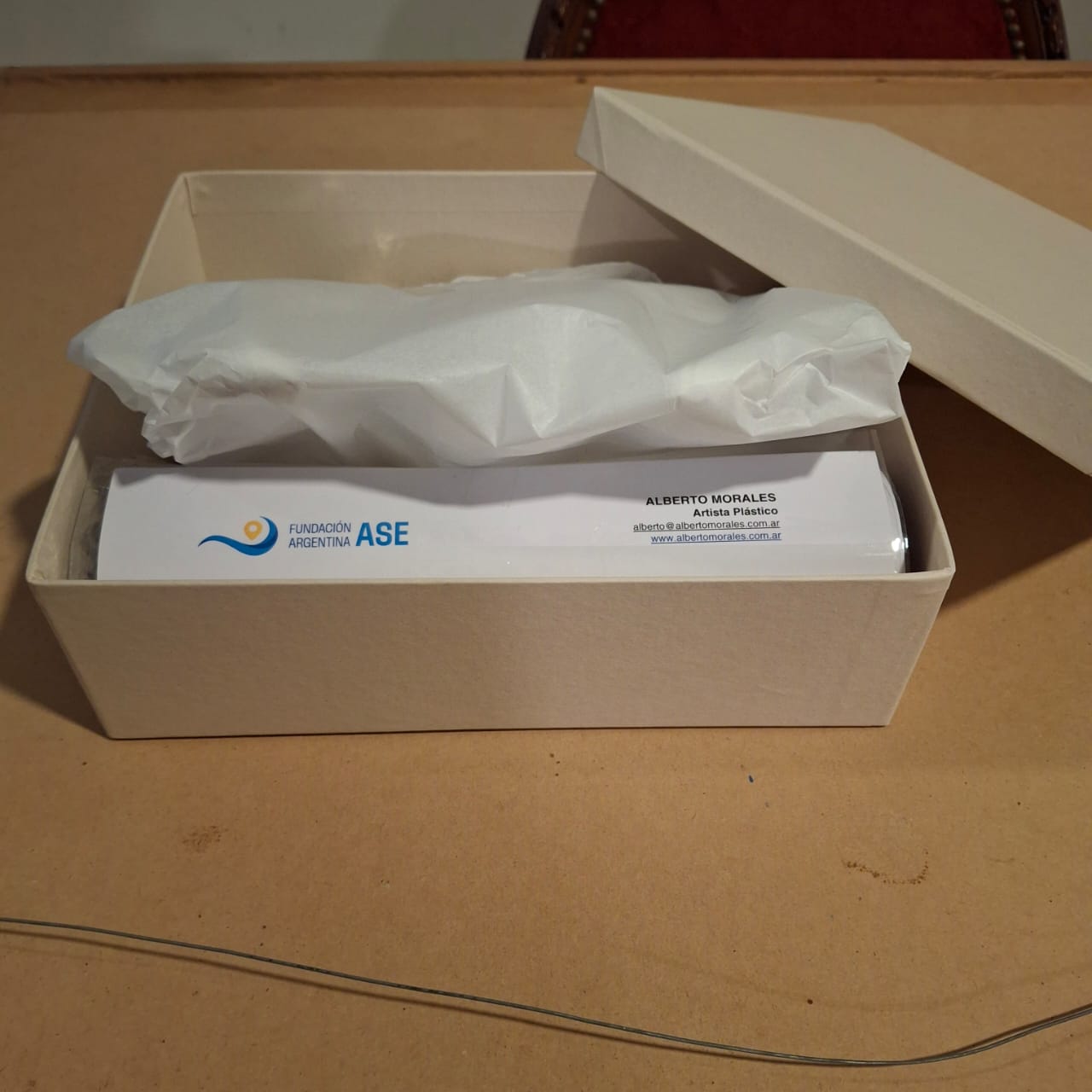 Presentación y desarrollo de la maqueta de la obra.