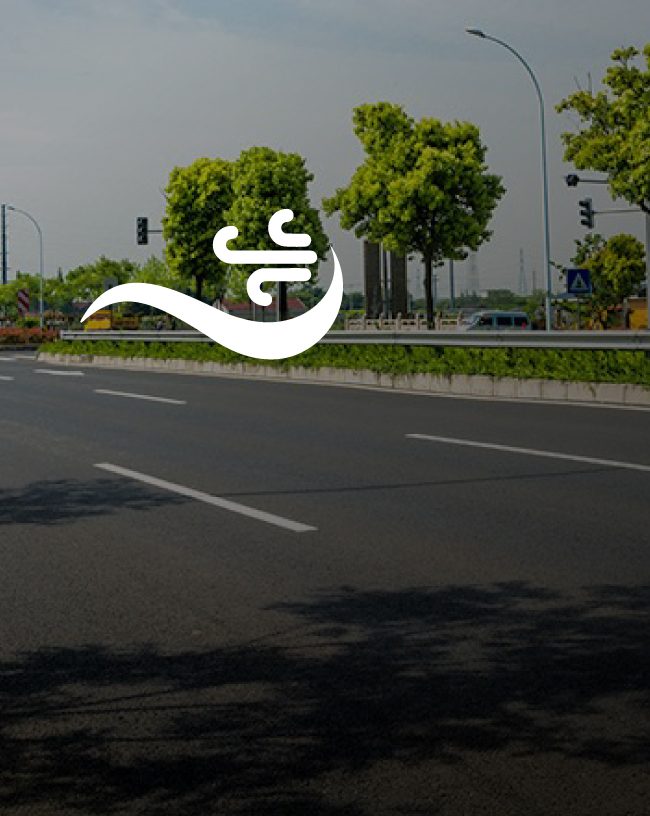 Forestación en autopistas